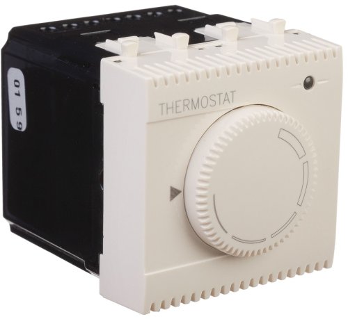 Терморегулятор механический с датчиком модульный DKC Avanti 2 мод. 0С +30С ванильная дымка фото Терморегулятор механический с датчиком модульный DKC Avanti 2 мод. 0С +30С ванильная дымка картинка